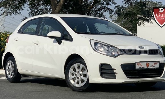 Buy Import Kia Rio White Car in Import - Dubai in Uganda
