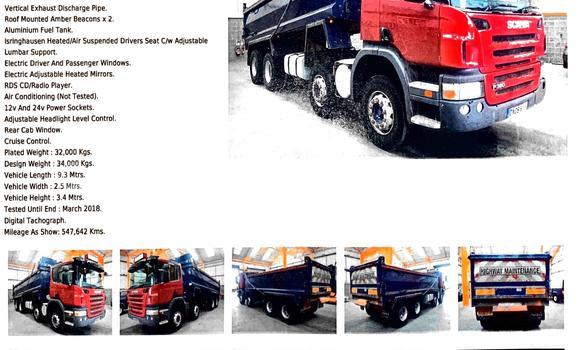 Buy Import Scania R420 Red Truck in Kampala in Uganda
