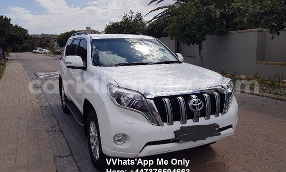 Buy Used Toyota Land Cruiser Prado White Car in Kampala in Uganda