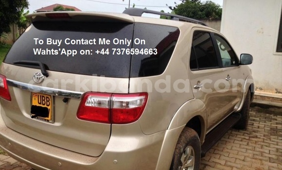 Buy Used Toyota Fortuner Beige Car in Kampala in Uganda