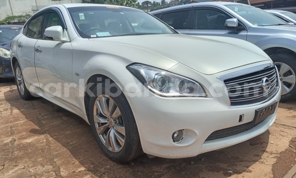 Buy Import Nissan Fuga White Car in Kampala in Uganda