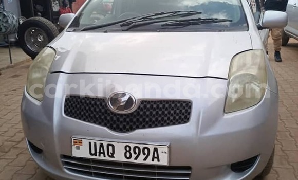 Buy Used Toyota Vitz Silver Car in Kampala in Uganda