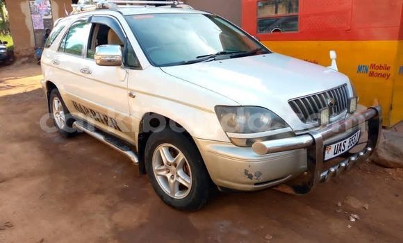 Gura Yakoze Toyota Harrier White Imodoka i Kampala mu Uganda