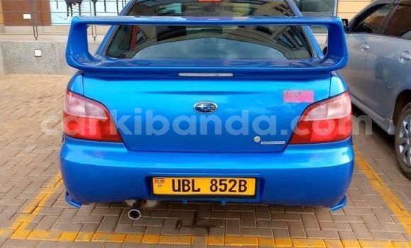 Gura Yakoze Subaru Impreza Blue Imodoka i Kampala mu Uganda Gura Yakoze Subaru Impreza Blue Imodoka i Kampala mu Uganda