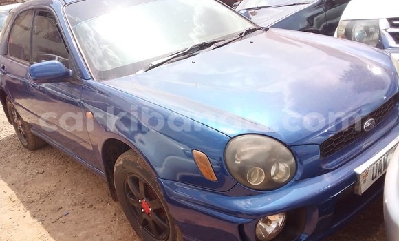 Gura Yakoze Subaru Impreza Silver Imodoka i Kampala mu Uganda