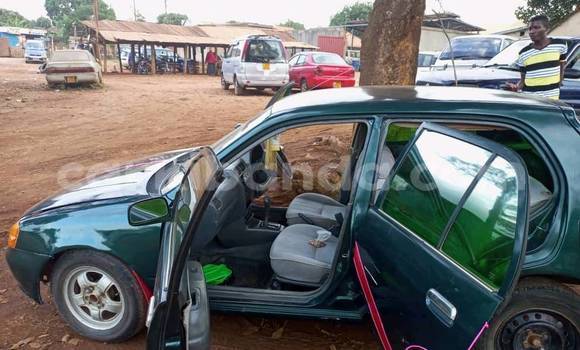 Buy Used Toyota Starlet Green Car in Kampala in Uganda Buy Used Toyota Starlet Green Car in Kampala in Uganda