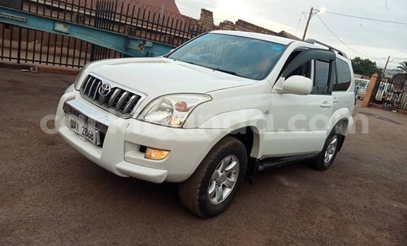 Nunua Ilio tumika Toyota Land Cruiser Prado Nyeupe Gari ndani ya Kampala nchini Uganda Nunua Ilio tumika Toyota Land Cruiser Prado Nyeupe Gari ndani ya Kampala nchini Uganda