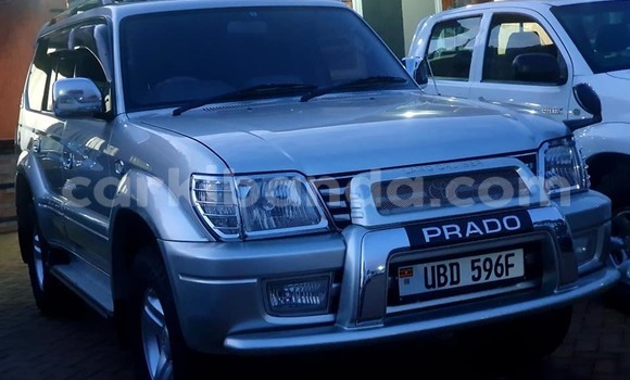 Buy Used Toyota Land Cruiser Prado Silver Car in Kampala in Uganda