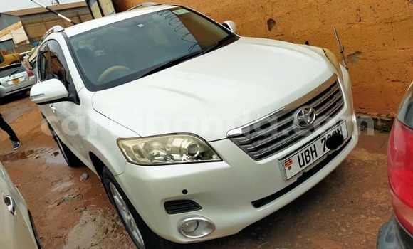 Gura Yakoze Toyota Vanguard White Imodoka i Kampala mu Uganda