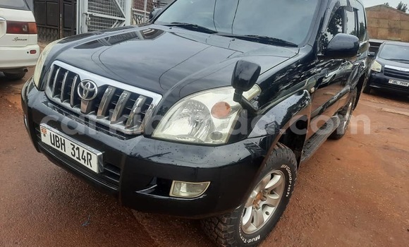 Buy Used Toyota Prado Black Car in Kampala in Uganda
