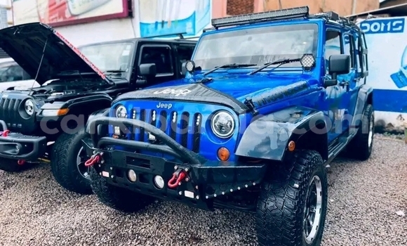 Gura Yakoze Jeep Wrangler Blue Imodoka i Kampala mu Uganda Gura Yakoze Jeep Wrangler Blue Imodoka i Kampala mu Uganda