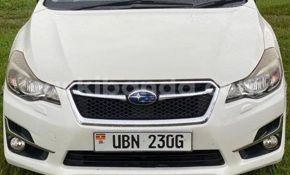Gura Yakoze Subaru Impreza White Imodoka i Adjumani mu Northern