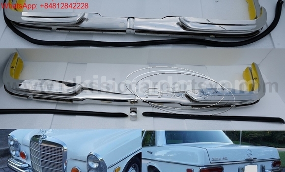 Medium with watermark 32.mercedes benz w108w109 bumpers with rubber year 1965 1973 
