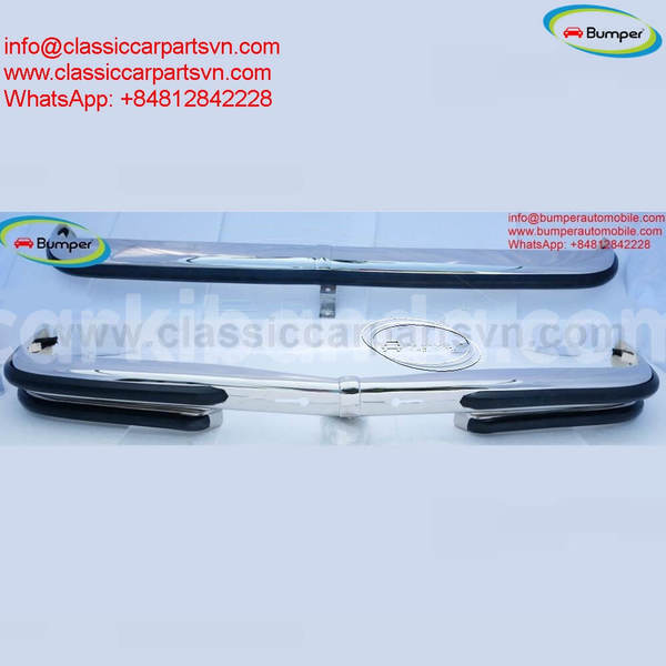 Big with watermark mercedes w114 w115 sedan series 2 bumper with under parts 1968 1976 1