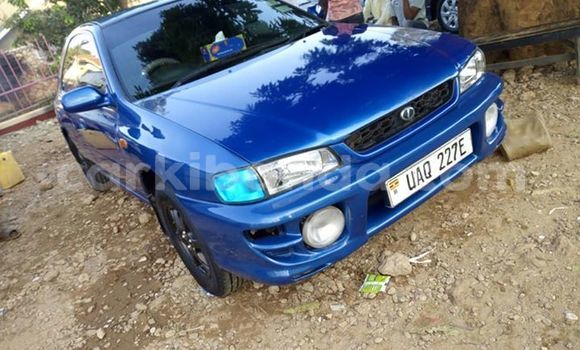 Gura Yakoze Subaru Impreza Blue Imodoka i Kampala mu Uganda Gura Yakoze Subaru Impreza Blue Imodoka i Kampala mu Uganda