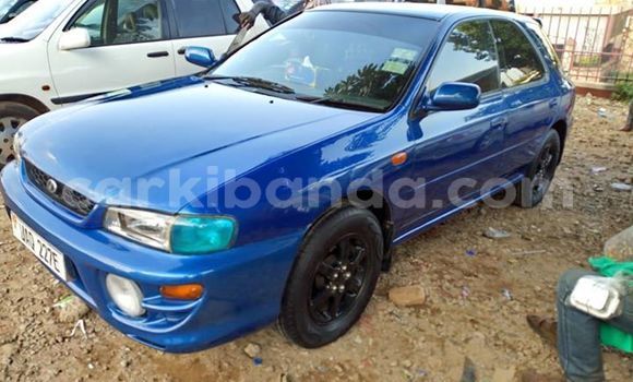 Gura Yakoze Subaru Impreza Blue Imodoka i Kampala mu Uganda Gura Yakoze Subaru Impreza Blue Imodoka i Kampala mu Uganda