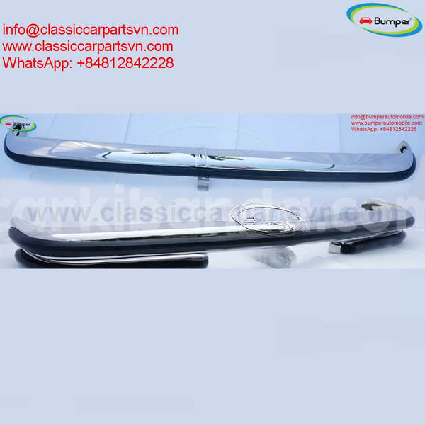 Big with watermark mercedes w114 w115 sedan series 1 bumper with under parts 1968 1976 1