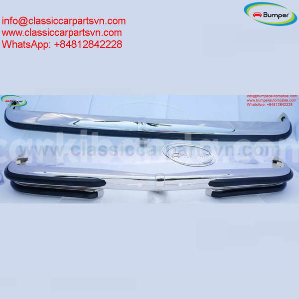 Big with watermark mercedes w114 w115 sedan series 2 bumper with under parts 1968 1976 3