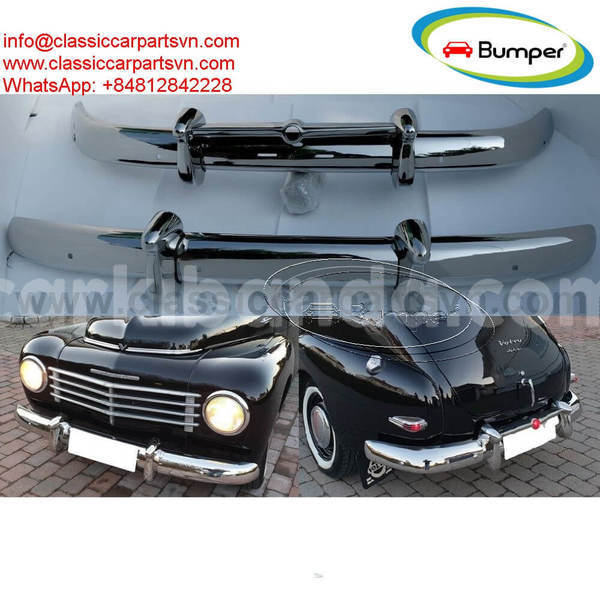 Big with watermark volvo pv 444 bumpers with standard horns