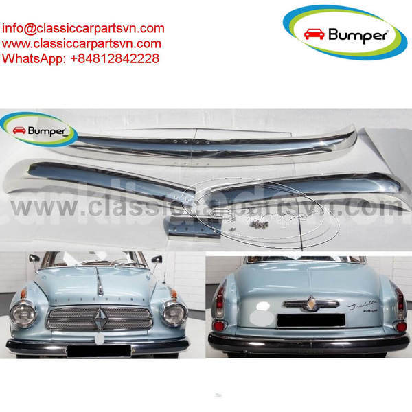 Big with watermark borgward isabella coupe and saloon bumpers 1954 1962 