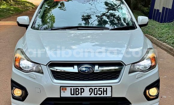 Buy Used Subaru Impreza White Car in Kampala in Uganda