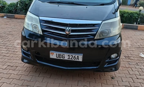 Nunua Ilio tumika Toyota Alphard Nyeusi Gari ndani ya Kajansi nchini Kati