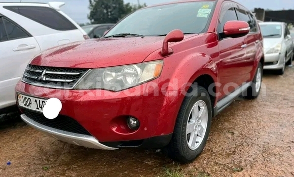 Gura Yakoze Mitsubishi Outlander Red Imodoka i Bundibugyo mu Western