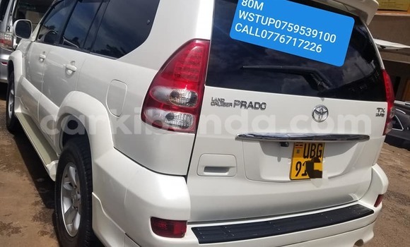 Gura Yakoze Toyota Land Cruiser Prado White Imodoka i Bundibugyo mu Western Gura Yakoze Toyota Land Cruiser Prado White Imodoka i Bundibugyo mu Western