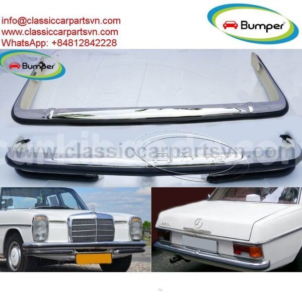 Big with watermark mercedes w114 w115 coupe bumpers full set 1
