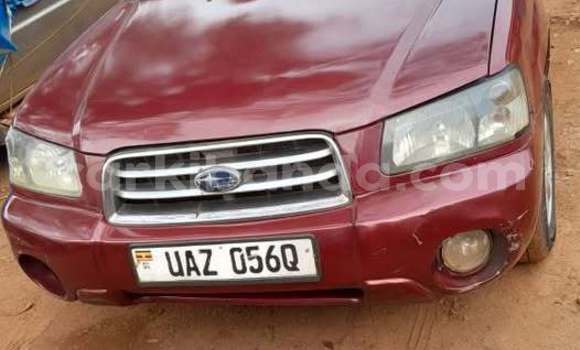 Gura Yakoze Subaru Impreza Red Imodoka i Kampala mu Uganda