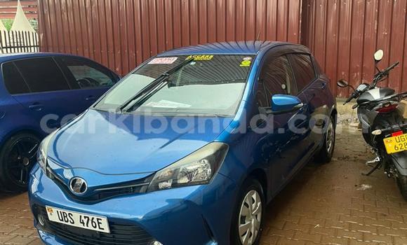 Buy Used Toyota Vitz Blue Car in Kampala in Uganda