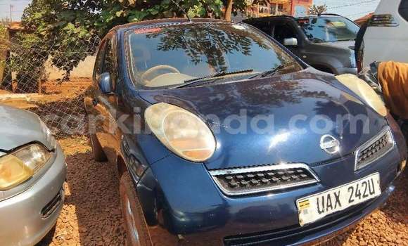 Buy Used Nissan March Blue Car in Kampala in Uganda