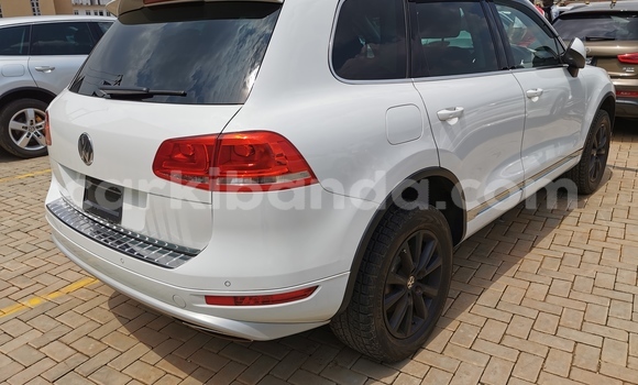 Buy Import Volkswagen Touareg White Car in Kampala in Uganda