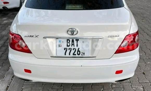 Buy Used Toyota Mark X White Car in Bugiri in Eastern Buy Used Toyota Mark X White Car in Bugiri in Eastern