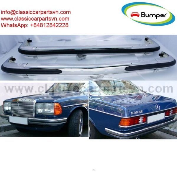 Big with watermark mercedes w123 coupe bumpers 1976 1985 1