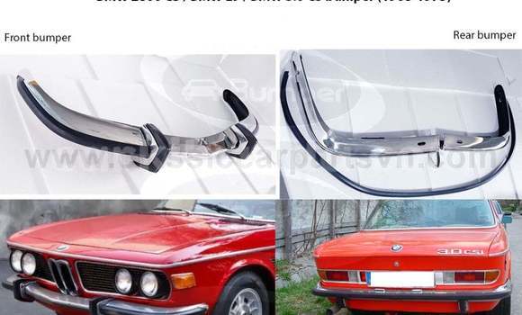 BMW 2800CS bumpers 1968