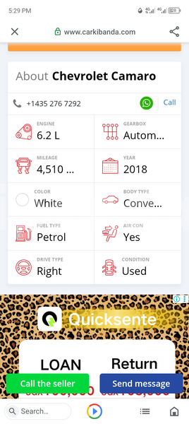 Big with watermark chevrolet camaro uganda kampala 24840