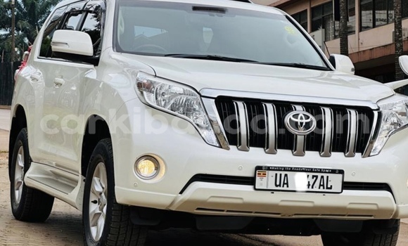Buy Used Toyota Land Cruiser Prado White Car in Kampala in Uganda