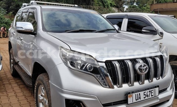 Buy Used Toyota Land Cruiser Prado Silver Car in Kampala in Uganda
