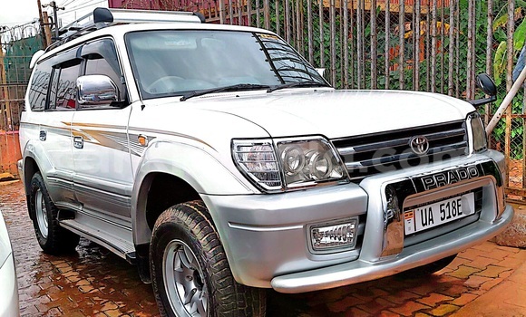 Buy Used Toyota Land Cruiser Prado White Car in Kampala in Uganda