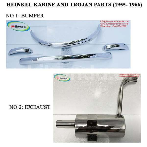 Big with watermark heinkel kabine and trojan bumper 1955 1966 exhaust