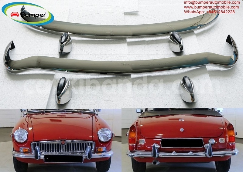 Big with watermark 4 mgb bumpers with rubber on over riders 4