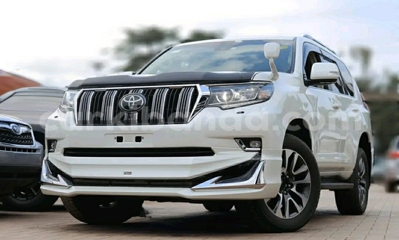 Buy Used Toyota Prado White Car in Kampala in Uganda