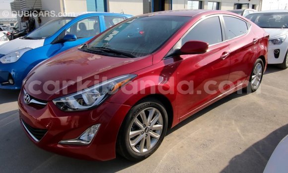 Acheter Import Voiture Hyundai Elantra Rouge à Import - Dubai, Ouganda Acheter Import Voiture Hyundai Elantra Rouge à Import - Dubai, Ouganda