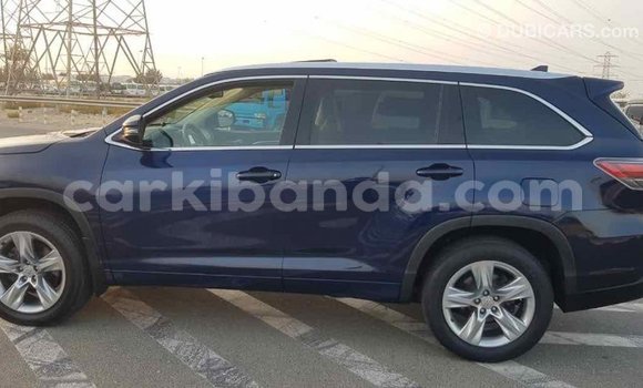 Buy Import Toyota Highlander Blue Car in Import - Dubai in Uganda Buy Import Toyota Highlander Blue Car in Import - Dubai in Uganda