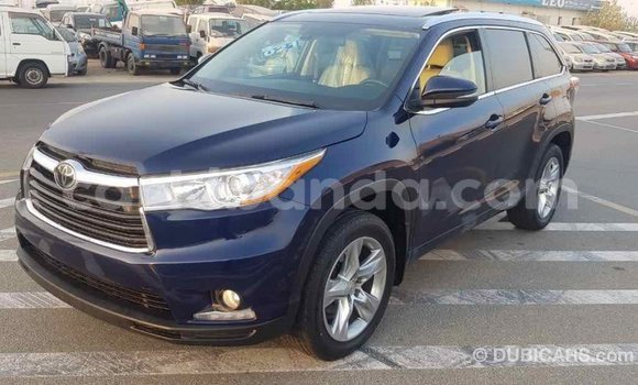 Buy Import Toyota Highlander Blue Car in Import - Dubai in Uganda Buy Import Toyota Highlander Blue Car in Import - Dubai in Uganda