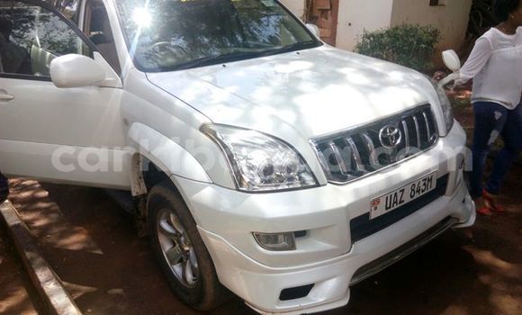 Nunua Ilio tumika Toyota Land Cruiser Prado Nyeupe Gari ndani ya Kampala nchini Uganda Nunua Ilio tumika Toyota Land Cruiser Prado Nyeupe Gari ndani ya Kampala nchini Uganda