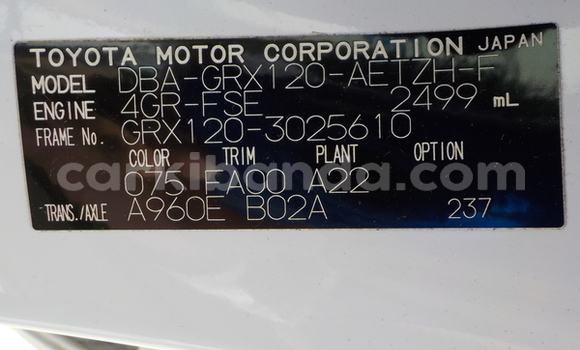 Buy Used Toyota Mark X White Car in Kampala in Uganda Buy Used Toyota Mark X White Car in Kampala in Uganda