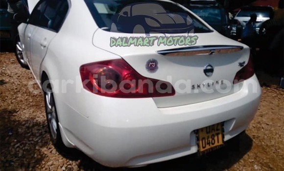 Buy Used Nissan Skyline White Car in Kampala in Uganda